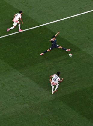 LOS ANGELES, CA - JUNE 12: General view of the FIFA World Cup, WM, Weltmeisterschaft, Fussball 2026 Group D match between USA and Paraguay at SoFi Stadium (Los Angeles Stadium) on June 12, 2026 in Los Angeles, California.  Copyright: xChinaxNewsxServicex 111647950992