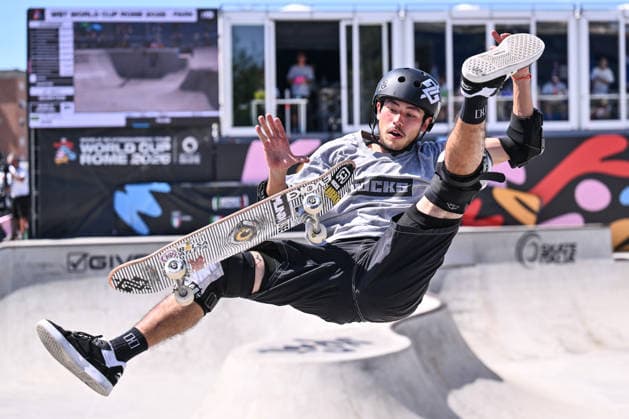 WST World Cup Rome 2026 Augusto AKIO of Brazil competes during the Men s Quarterfinal of the WST World Cup Rome 2026 at Ostia Park on June 12, 2026, in Rome, Italy. Rome Italy Italy  Copyright: xDomenicoxCippitellix originalFilename:cippitelli-wstworld260612_npoEv.jpg