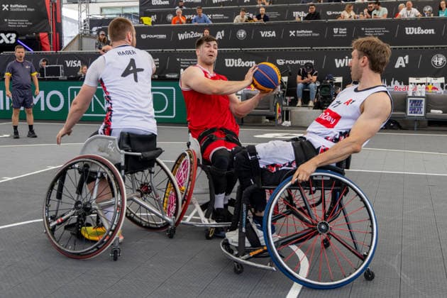 BASKETBALL - FIBA 3x3 World Tour VIENNA,AUSTRIA,13.JUN.26 - BASKETBALL - FIBA 3x3 World Tour. Image shows participants.  GEPAxpictures xPhilippxBrem