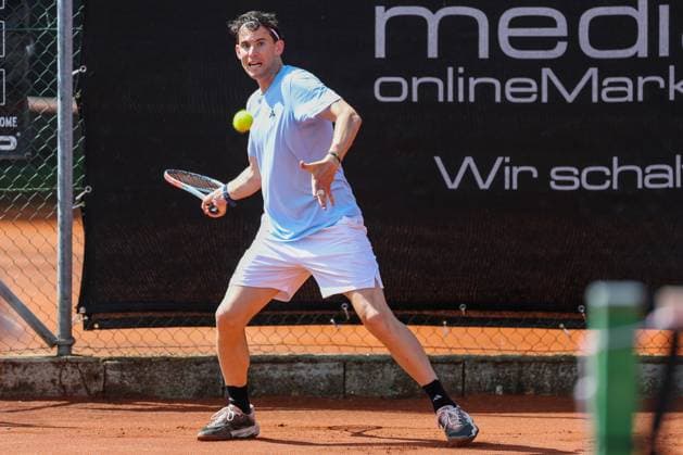 13.June. 2026 – TENNIS – Vienna Tennis Association (WTV) Final Four Dominic Thiem (AUT) plays during the match VIENNA Better Tennis Center Alt Erlaa ,Vienna Vienna Better Tennis Center Alt Erlaa AUSTRIA