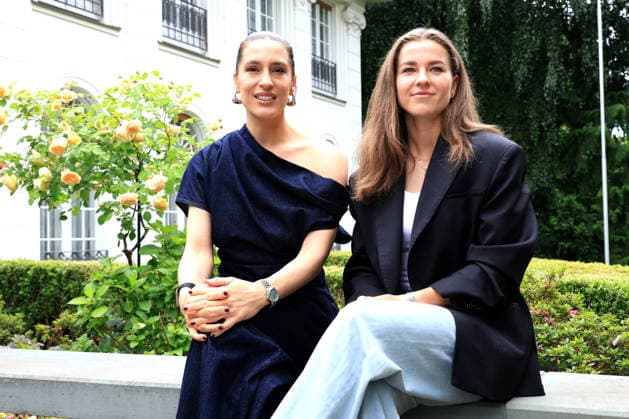 DEU, Tennis, BERLIN TENNIS OPEN 2026, 13.06.2026, tschechische Botschaft, Berlin, DEU, Tennis, BERLIN TENNIS OPEN 2026, im Bild Karolina Muchova, Andrea Petkovic,