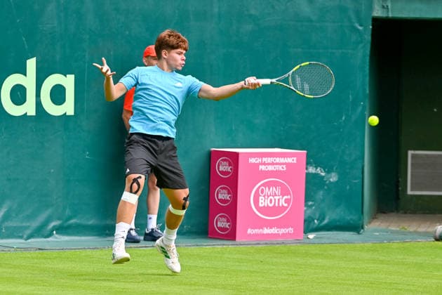 Diego Dedura (Deutschland) schlaegt TERRA WORTMANN Open 2026, Tennis, ATP, Tennis Herren 500, Turnier, Qualifikation, 13.06.2026, TERRA WORTMANN Open 2026, Tennis, ATP 500, Turnier, Qualifikation, 13.06.2026 Halle