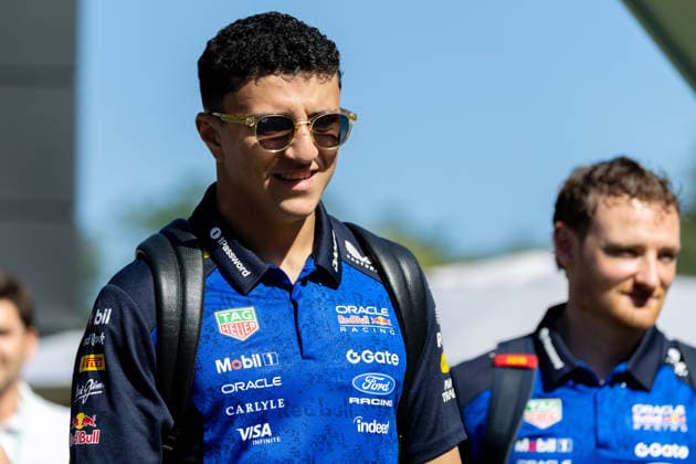 Isack Hadjar (Oracle Red Bull Racing, Frankreich, 06), ESP, Formel 1 Weltmeisterschaft, Grand Prix von Barcelona-Catalunya, Circuit de Barcelona-Catalunya, Qualifying Day, Saison 2026, 13.06.2026 ESP, Formel 1 Weltmeisterschaft, Grand Prix von Barcelona-Catalunya, Circuit de Barcelona-Catalunya, Qualifying Day, Saison 2026, 13.06.2026 Barcelona