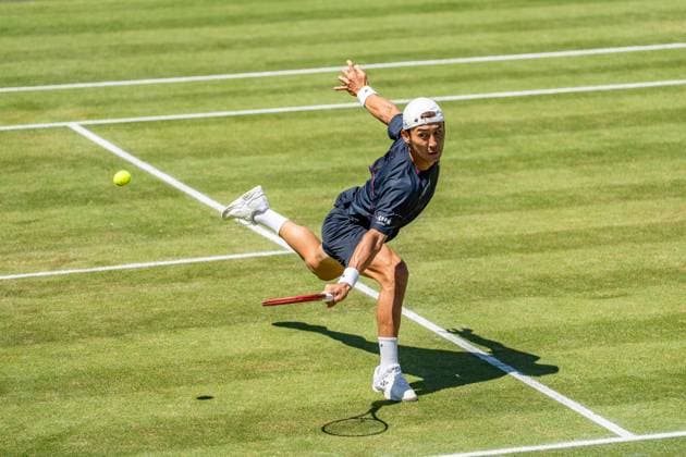 Tennis, Boss Open 2026, Stuttgart, TC Weissenhof, Centre Court, Sh? Shimabukuro (JPN) BOSS OPEN STUTTGART 2026 in Stuttgart