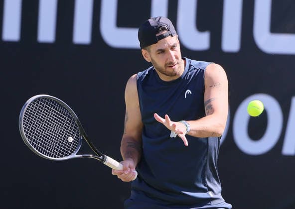 13.06.2026, Boss Open 2026, ATP, Tennis Herren Tour 250 Stuttgart, TTC Weissenhof, Tennis, im Bild: Joshua Keller