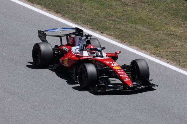 F1 - BARCELONA-CATALUNYA GRAND PRIX 2026 16 LECLERC Charles (mco), Scuderia Ferrari SF-26, action during the Formula 1 Barcelona-Catalunya Grand Prix 2026, 7th round of the 2026 Formula One World Championship, WM, Weltmeisterschaft from June 12 to 14, 2026 on the Circuit de Barcelona-Catalunya, in Montmelo, Spain - MontmeloSpain  Copyright: xDPPIx