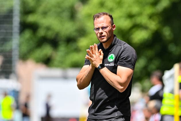 HISCOX Verbandspokal; SC Amicitia München - SpVgg Greuther Fürth; 13.06.2026 MÜNCHEN, GERMANY - 13. June: im Bild Felix BERNHARD Einzelfoto Freisteller während dem Match zwischen dem SC Amicitia München und der SpVgg Greuther Fürth beim Finale des HISCOX Verbandspokals an der Sportanlage des SC Amicitia