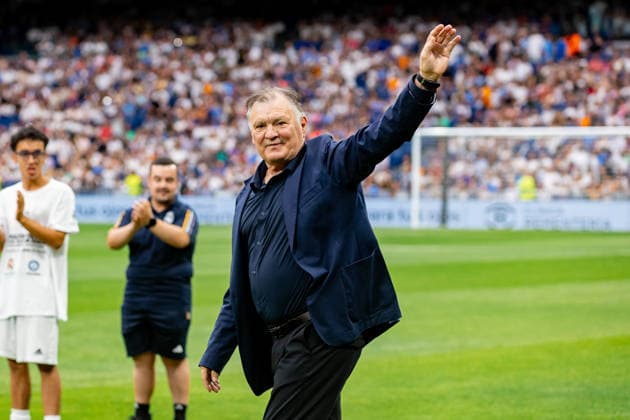ESP: Corazon Classic Match 2026 Real Madrid Leyendasv Inter Legends Jose Antonio Camacho during Corazon Classic Match 2026 between Real Madrid Leyendas v Inter Legends played at Santiago Bernabeu Stadium, Madrid on June 13, 2026 in Spain; Madrid Spain Futbol