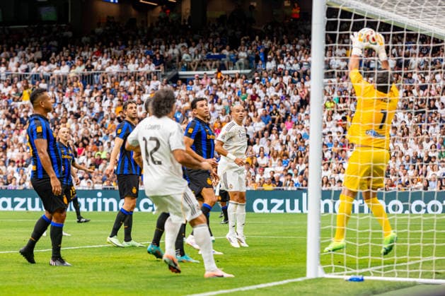 ESP: Corazon Classic Match 2026 Real Madrid Leyendasv Inter Legends Pepe of Real Madrid Leyendas during Corazon Classic Match 2026 between Real Madrid Leyendas v Inter Legends played at Santiago Bernabeu Stadium, Madrid on June 13, 2026 in Spain; Madrid Spain Futbol