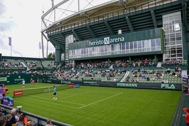 schauinsland-Reisen Court, Court 1, Innenansicht TERRA WORTMANN Open 2026, Tennis, ATP, Tennis Herren 500, Turnier, Qualifikation, 13.06.2026, TERRA WORTMANN Open 2026, Tennis, ATP 500, Turnier, Qualifikation, 13.06.2026 Halle