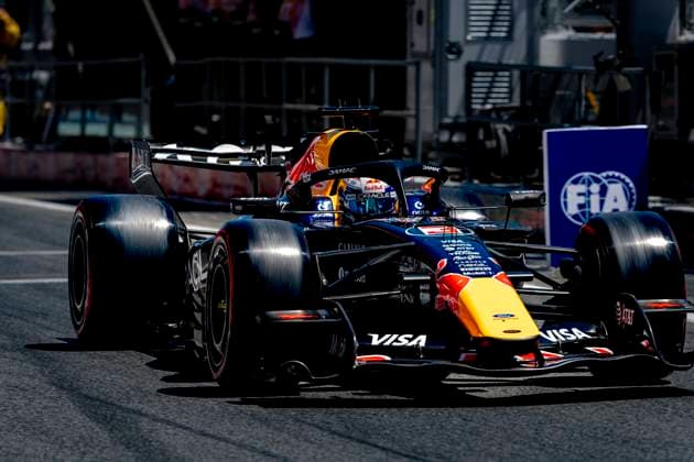 BARCELONA - Formula 1 driver Max Verstappen of Oracle Red Bull Racing during the Formula 1 Spain Catalonia at the Circuit de Barcelona-Catalunya on June 13, 2026 in Barcelona, Spain. (Photo by DeFodi Images) -