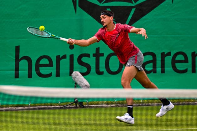 Lorenzo Sonego (Italien) schlaegt TERRA WORTMANN Open 2026, Tennis, ATP, Tennis Herren 500, Turnier, Qualifikation, 13.06.2026, TERRA WORTMANN Open 2026, Tennis, ATP 500, Turnier, Qualifikation, 13.06.2026 Halle