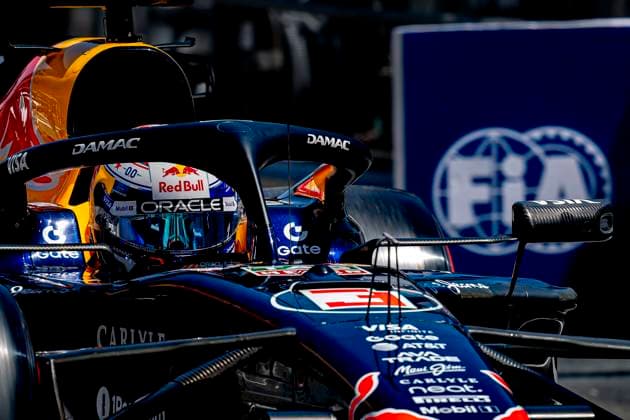 BARCELONA - Formula 1 driver Max Verstappen of Oracle Red Bull Racing during the Formula 1 Spain Catalonia at the Circuit de Barcelona-Catalunya on June 13, 2026 in Barcelona, Spain. (Photo by DeFodi Images) -