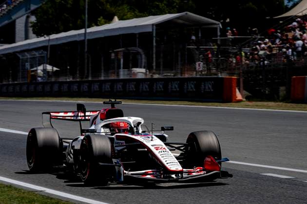 BARCELONA - Formula 1 driver Esteban Ocon of TGR Haas F1 Team during the Formula 1 Spain-Catalonia at the Circuit de Barcelona-Catalunya on June 13, 2026 in Barcelona, Spain. (Photo by DeFodi Images) -