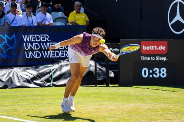 13.06.26 Boss Open Stuttgart Deutschland, Stuttgart, 13.06.2026, Tennis, Boss Open Stuttgart: Ben Shelton (USA).