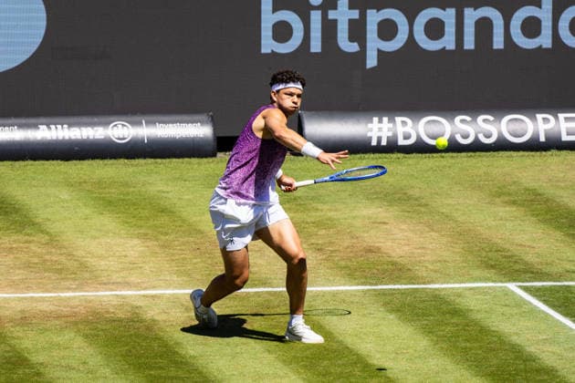 13.06.26 Boss Open Stuttgart Deutschland, Stuttgart, 13.06.2026, Tennis, Boss Open Stuttgart: Ben Shelton (USA).