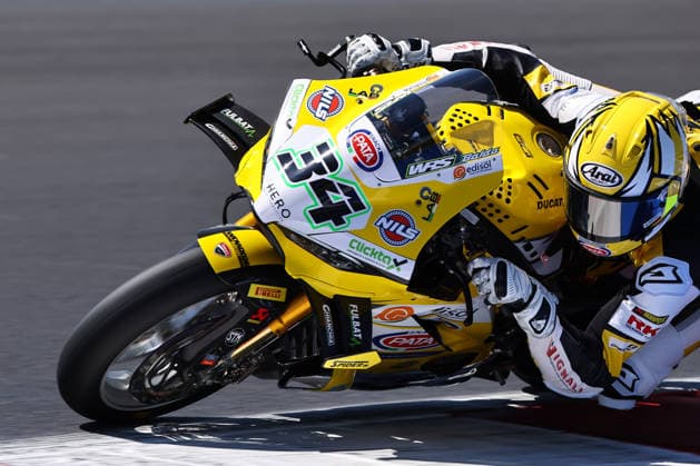 IPA85641837 - 34 Lorenzo Baldassarri (ITA) Ducati Panigale V4R, Team GoEleven during the FIM Superbike World Championship, WM, Weltmeisterschaft Pirelli Emilia Romagna Round at the Misano World Circuit Marco Simoncelli, Misano Adriatico, Italy on June 13, 2026 during the Pirelli Emilia Romagna Round, World Superbike (SBK) race in Italy, Italy, June 13, 2026  Copyright: xValerioxOrigo IPAxSportx xx 85641837