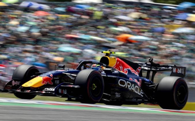 BARCELONA - Isack Hadjar (Red Bull Racing) during the third free practice session for the Barcelona-Catalonia Grand Prix. SANDER KONING ANP xVIxANPxSportx xxANPxIVx 560894741 originalFilename: 560894741.jpg
