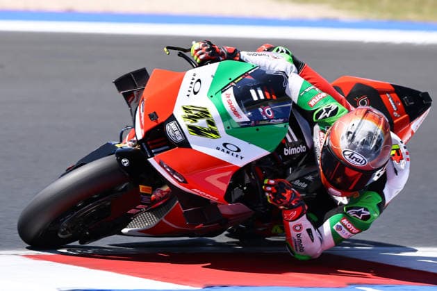 MOTORSPORTS - Superbike - Pirelli Emilia Romagna Round Photo by IPA ABACAPRESS.COM85641849 - 47 Axel Bassani (ITA) Bimota KB998 Rimini, Bimota by Kawasaki Racing Team during the FIM Superbike World Championship, WM, Weltmeisterschaft Pirelli Emilia Romagna Round at the Misano World Circuit Marco Simoncelli, Misano Adriatico, Italy on June 13, 2026 during the Pirelli Emilia Romagna Round, World Superbike (SBK) race in Italy, Italy, June 13, 2026 Italy Italy  Copyright: xIPAxSport ABACAx