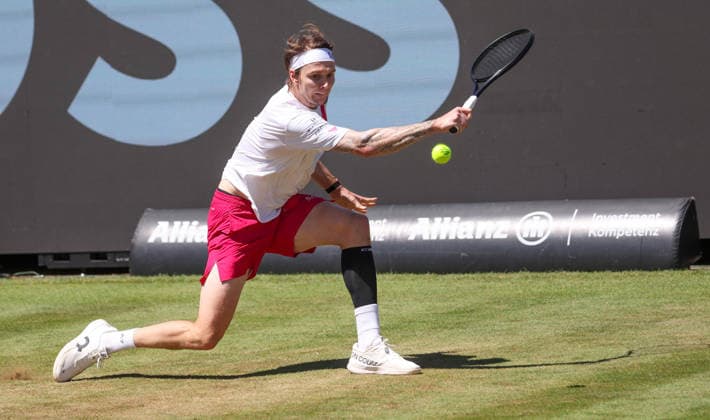 Stuttgart , Tennis , BOSS Open , Alexander Bublik (KAZ)