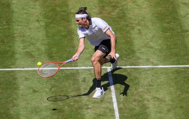 Stuttgart , Tennis , BOSS Open , Taylor Fritz (USA)