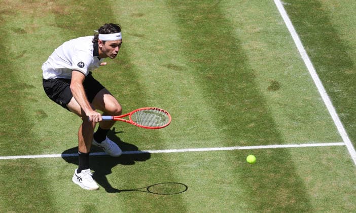 Stuttgart , Tennis , BOSS Open , Taylor Fritz (USA)