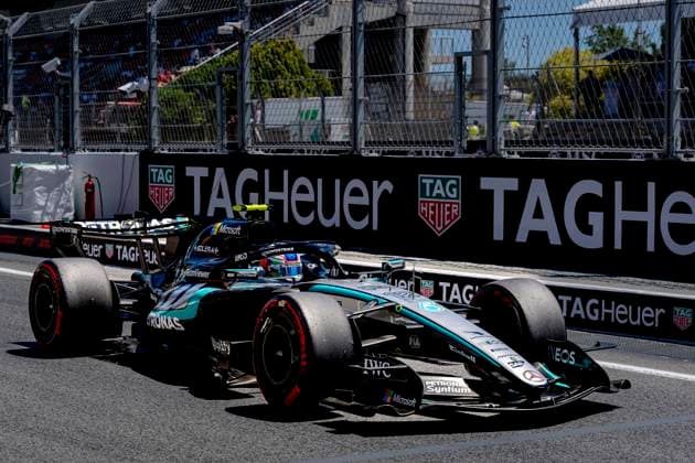 BARCELONA - Formula 1 driver Kimi Antonelli of Mercedes AMG-Petronas Formula One Team during the Formula 1 Spain-Catalonia at the Circuit de Barcelona-Catalunya on June 13, 2026 in Barcelona, Spain. (Photo by DeFodi Images) -