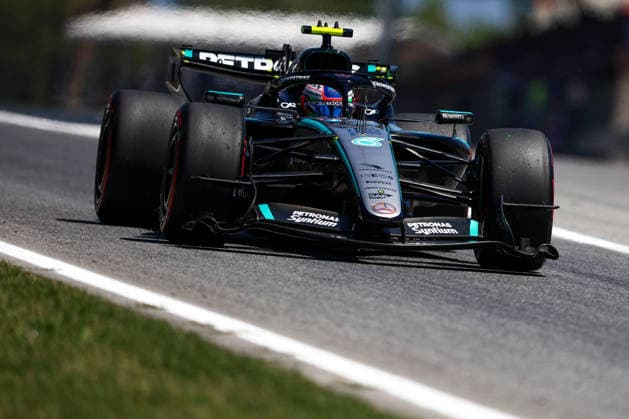Andrea Kimi Antonelli of Italy and Mercedes AMG Petronas F1 Team , Qualifying, F1 Grand Prix of Barcelona-Catalunya, am 13. June 2026 in Barcelona, Spain. (Foto von Diogo Cardoso DeFodi Images) Andrea Kimi Antonelli of Italy and Mercedes AMG Petronas F1 Team , Qualifying, F1 Grand Prix of Barcelona-Catalunya, Circuit de Barcelona-Catalunya on June 13, 2026 in Barcelona, Spain. (Photo by Diogo Cardoso DeFodi Images) -