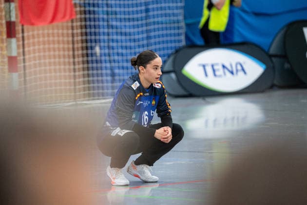 U20 Frauen-Nationalmannschaft Deutschland (GER) vs. U20 Frauen-Nationalmannschaft Spanien (SPA), Handball, Vier-Nationenturnier, 13.6.2026, Saision 2025 2026, Hannover Udane Bernabe Cobos (Spanien U20 Frauen, 16) Hannover Sporthalle IGS Badenstedt Deutschland