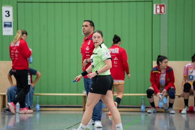 U20 Frauen-Nationalmannschaft Deutschland (GER) vs. U20 Frauen-Nationalmannschaft Spanien (SPA), Handball, Vier-Nationenturnier, 13.6.2026, Saision 2025 2026, Hannover Die Schiedsrichterin Hannover Sporthalle IGS Badenstedt Deutschland