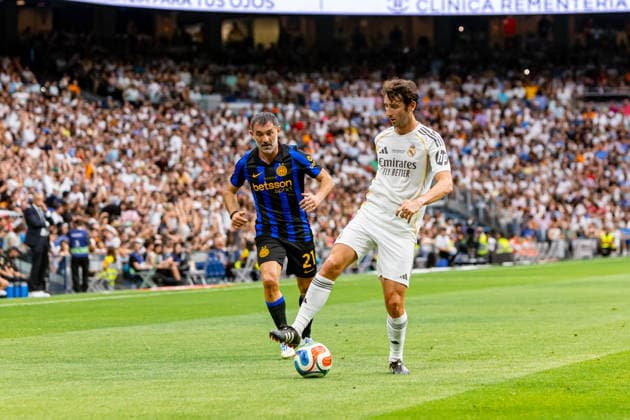 ESP: Corazon Classic Match 2026 Real Madrid Leyendasv Inter Legends Granero of Real Madrid during Corazon Classic Match 2026 between Real Madrid Leyendas v Inter Legends played at Santiago Bernabeu Stadium, Madrid on June 13, 2026 in Spain; Madrid Spain Futbol