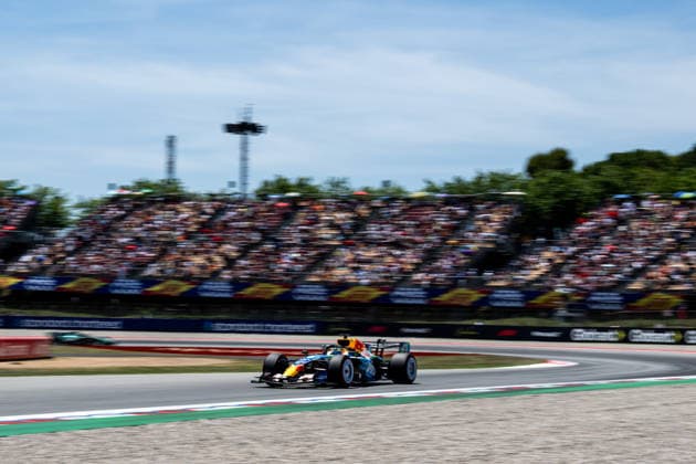 F1 - BARCELONA-CATALUNYA GRAND PRIX 2026 41 LINDBLAD Arvid (gbr), Visa Cash App RB F1 Team VCARB03, action during the Formula 1 Barcelona-Catalunya Grand Prix 2026, 7th round of the 2026 Formula One World Championship, WM, Weltmeisterschaft from June 12 to 14, 2026 on the Circuit de Barcelona-Catalunya, in Montmelo, Spain - MontmeloSpain  Copyright: xALBERTOxVIMERCATIx