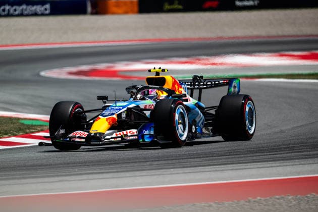 F1 - BARCELONA-CATALUNYA GRAND PRIX 2026 30 LAWSON Liam (nzl), Visa Cash App RB F1 Team VCARB03, action during the Formula 1 Barcelona-Catalunya Grand Prix 2026, 7th round of the 2026 Formula One World Championship, WM, Weltmeisterschaft from June 12 to 14, 2026 on the Circuit de Barcelona-Catalunya, in Montmelo, Spain - MontmeloSpain  Copyright: xALBERTOxVIMERCATIx