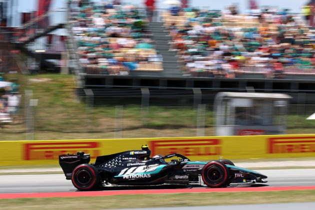 F1 Gran Prix of Spain Andrea Kimi Antonelli of Mercedes-AMG F1 Team on track during final practice for the F1 Grand Prix of Catalunya at Montemelo Circuit on June 13, 2026 in Barcelona, Spain. Barcelona Circuit de Catalunya Spain Copyright: xMarcoxCanonierox