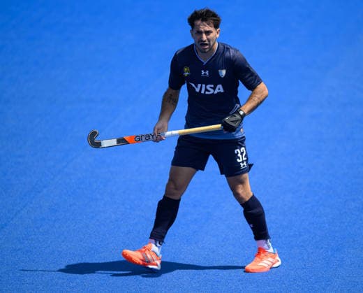 England Men v Argentina Men Men s FIH Pro League Bruno Correa of Argentina Men during the Men s FIH Pro League match at Lee Valley Hockey Tennis Centre, Stratford 13 06 2026 UK Newspapers OUT Copyright: xGraemexWilcocksonx FIL-23551-0018