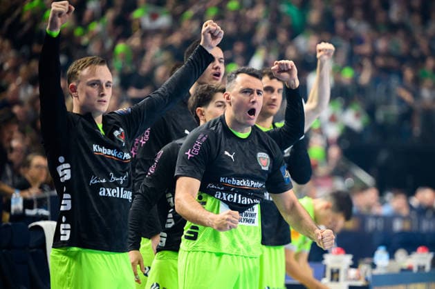 Koeln, Deutschland: Handball EHF CL Final 4 - Halbfinale - SC Magdeburg - Fuechse Berlin Koeln Lanxess Arena Nordrhein-Westfalen Deutschland