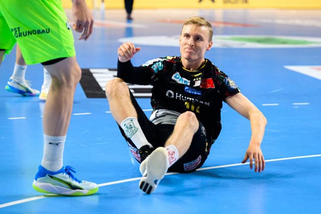 Koeln, Deutschland: Handball EHF CL Final 4 - Halbfinale - SC Magdeburg - Fuechse Berlin Gisli Thorgeir Kristjansson (SC Magdeburg) Koeln Lanxess Arena Nordrhein-Westfalen Deutschland