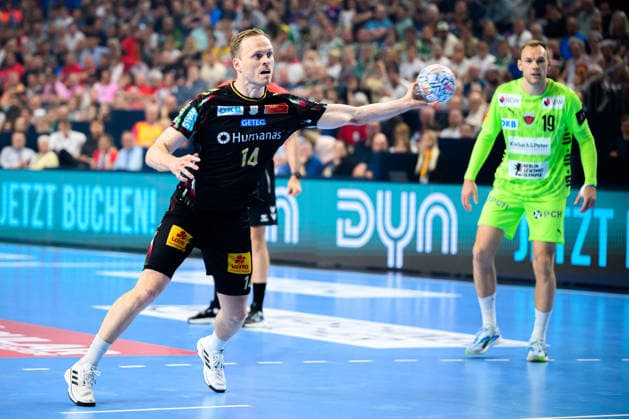 Koeln, Deutschland: Handball EHF CL Final 4 - Halbfinale - SC Magdeburg - Fuechse Berlin Omar Ingi Magnusson (SC Magdeburg) Koeln Lanxess Arena Nordrhein-Westfalen Deutschland