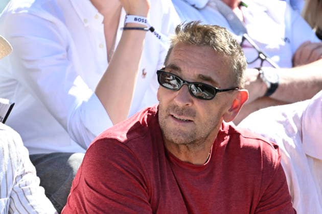 auf der Tribuene Schauspieler Mark Keller Tennis Herren BOSS Open ATP, Tennis Herren 250 Stuttgart 2026 Weissenhof BOSS Open ATP 250 Stuttgart 2026