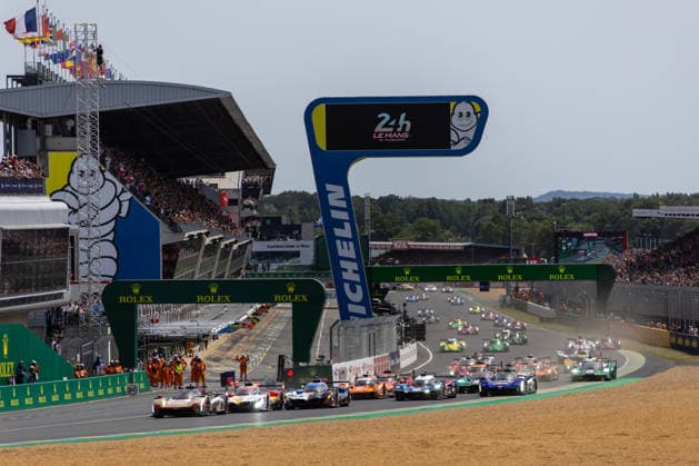MOTORSPORTS - Endurance - WEC - 24 Hours of Le Mans Photo by IPA ABACAPRESS.COM85645143 - The 27 Aston Martin Vantage AMR LMGT3 of the Heart of Racing Team, driven by Ian JAMES (USA), Zack ROBICON (USA) and Mattia DRUDI (RSM), in action during the 94th 24 Hours of Le Mans, a round of the FIA World Endurance Championship, at the Circuit des 24 Heures du Mans on June 11, 2026, in Le Mans, France. during the WEC - 24 Hours of Le Mans, an endurance race in France, June 13, 2026 France France  Copyright: xIPAxSport ABACAx