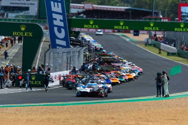 MOTORSPORTS - Endurance - WEC - 24 Hours of Le Mans Photo by IPA ABACAPRESS.COM85645142 - The 27 Aston Martin Vantage AMR LMGT3 of the Heart of Racing Team, driven by Ian JAMES (USA), Zack ROBICON (USA) and Mattia DRUDI (RSM), in action during the 94th 24 Hours of Le Mans, a round of the FIA World Endurance Championship, at the Circuit des 24 Heures du Mans on June 11, 2026, in Le Mans, France. during the WEC - 24 Hours of Le Mans, an endurance race in France, June 13, 2026 France France  Copyright: xIPAxSport ABACAx