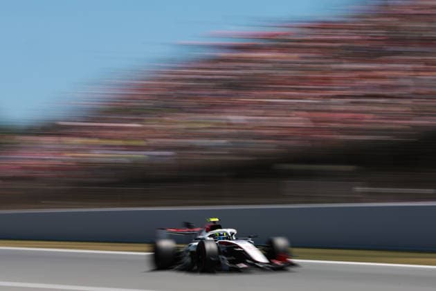 F1 - BARCELONA-CATALUNYA GRAND PRIX 2026 87 BEARMAN Ollie Oliver (gbr), TGR Haas F1 Team VF-26, action during the Formula 1 Barcelona-Catalunya Grand Prix 2026, 7th round of the 2026 Formula One World Championship, WM, Weltmeisterschaft from June 12 to 14, 2026 on the Circuit de Barcelona-Catalunya, in Montmelo, Spain - MontmeloSpain  Copyright: xEricxAlonsox