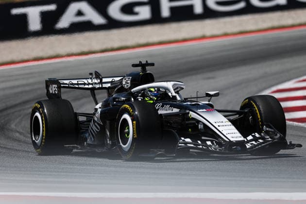 F1 - BARCELONA-CATALUNYA GRAND PRIX 2026 11 PEREZ Sergio (mex), Cadillac F1 Team MAC-26, action during the Formula 1 Barcelona-Catalunya Grand Prix 2026, 7th round of the 2026 Formula One World Championship, WM, Weltmeisterschaft from June 12 to 14, 2026 on the Circuit de Barcelona-Catalunya, in Montmelo, Spain - MontmeloSpain  Copyright: xEricxAlonsox