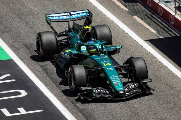 F1 - BARCELONA-CATALUNYA GRAND PRIX 2026 14 ALONSO Fernando (spa), Aston Martin F1 Team AMR26, action during the Formula 1 Barcelona-Catalunya Grand Prix 2026, 7th round of the 2026 Formula One World Championship, WM, Weltmeisterschaft from June 12 to 14, 2026 on the Circuit de Barcelona-Catalunya, in Montmelo, Spain - MontmeloSpain  Copyright: xXavixBonillax