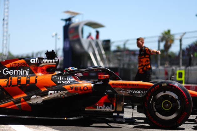 F1 - BARCELONA-CATALUNYA GRAND PRIX 2026 81 PIASTRI Oscar (aus), McLaren F1 Team MCL40, action during the Formula 1 Barcelona-Catalunya Grand Prix 2026, 7th round of the 2026 Formula One World Championship, WM, Weltmeisterschaft from June 12 to 14, 2026 on the Circuit de Barcelona-Catalunya, in Montmelo, Spain - MontmeloSpain  Copyright: xDPPIx