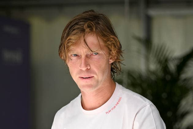 Andrey Rublev (Russland) im Portrait TERRA WORTMANN Open 2026, Tennis, ATP, Tennis Herren 500, Turnier, Qualifikation, 13.06.2026, TERRA WORTMANN Open 2026, Tennis, ATP 500, Turnier, Qualifikation, 13.06.2026 Halle