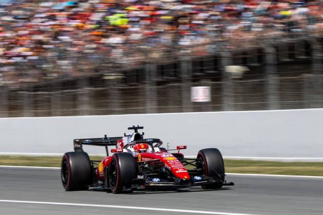 ESP, MSC Cruises Grand Prix von Barcelona-Katalonien, Qualifying Day, Formel 1 Weltmeisterschaft Saison 2026 13.06.2026, Circuit de Barcelona Catalunya, Barcelona, ESP, MSC Cruises Grand Prix von Barcelona-Katalonien, Qualifying Day, Formel 1 Weltmeisterschaft Saison 2026, Charles Leclerc (Scuderia Ferrari HP, Monaco, 16) im SF-26