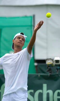 photo : Tiago PEREIRA (POR) Tennis-Turnier Terra Wortmann Cup - Qualifikationsrunde - im Gerry Weber Sportpark in Halle Westfalen am Sa. 13.06.2026