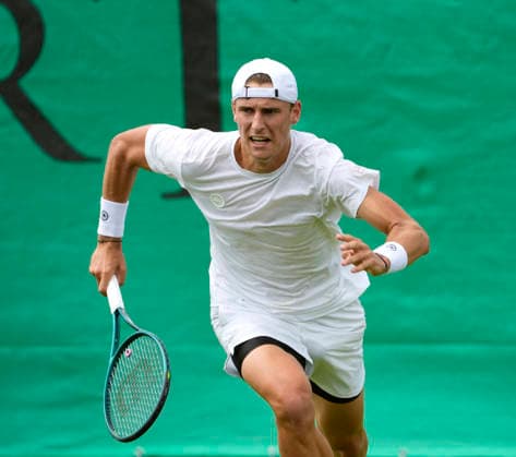 photo : Tom GENTZSCH (GER) Tennis-Turnier Terra Wortmann Cup - Qualifikationsrunde - im Gerry Weber Sportpark in Halle Westfalen am Sa. 13.06.2026