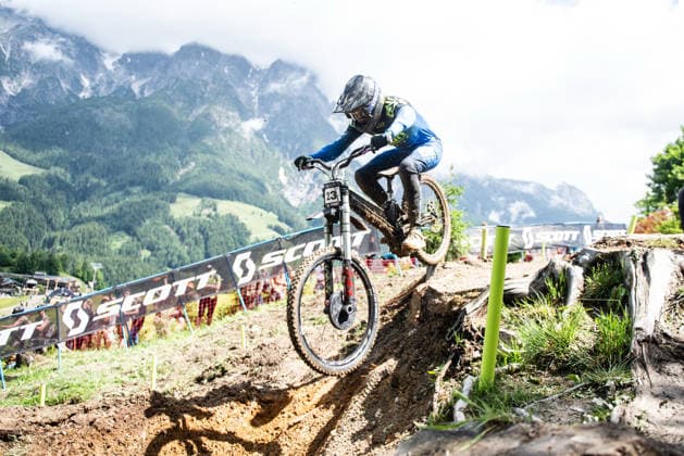 MOUNTAINBIKE - UCI MTB World Series LEOGANG,AUSTRIA,13.JUN.26 - CYCLING, MOUNTAIN BIKE - UCI Mountainbike World Cup, downhill. Image shows Stan Nisbet (GBR).  GEPAxpictures xJulioxArellano